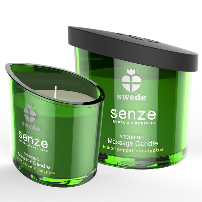 SWEDE - SENZE AROUSING VELA MASAJE - LIMÓN, PIMIENTA, EUCALIPTO SWEDE