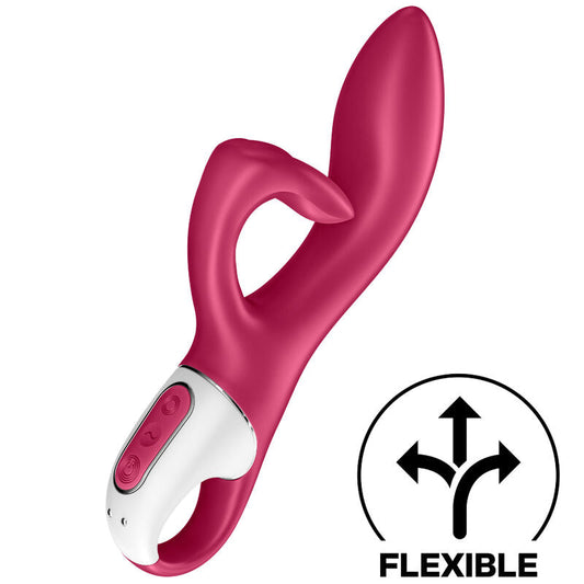 SATISFYER - EMBRACE ME VIBRADOR PUNTO G ROJO SATISFYER VIBRATOR