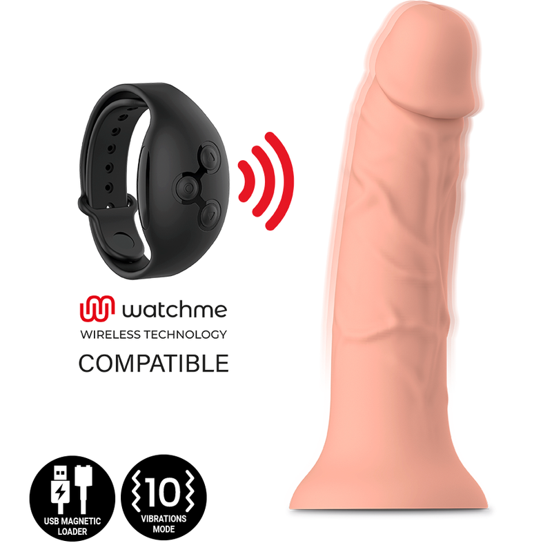 MYTHOLOGY - ASHER ORIGINAL DILDO M - VIBRADOR COMPATIBLE CON WATCHME WIRELESS TECHNOLOGY MYTHOLOGY FANTASY DILDO