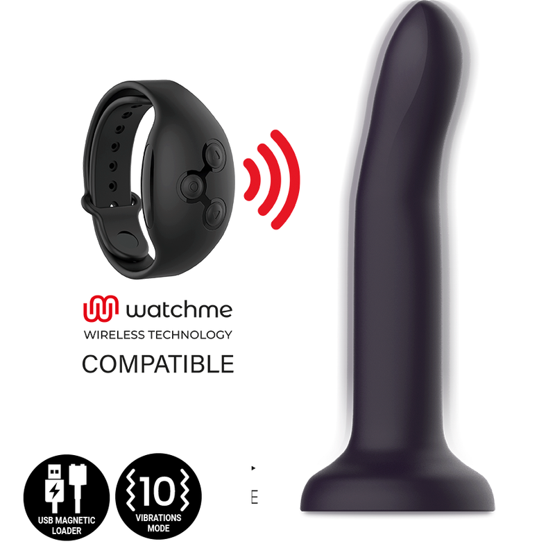 MYTHOLOGY - DUMAN MYSTIC DILDO L - VIBRADOR COMPATIBLE CON WATCHME WIRELESS TECHNOLOGY MYTHOLOGY FANTASY DILDO