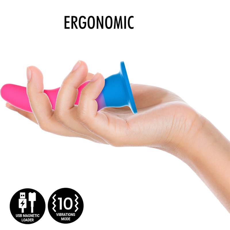 MYTHOLOGY - KUNO UTOPIA DILDO S - VIBRADOR COMPATIBLE CON WATCHME WIRELESS TECHNOLOGY MYTHOLOGY FANTASY DILDO