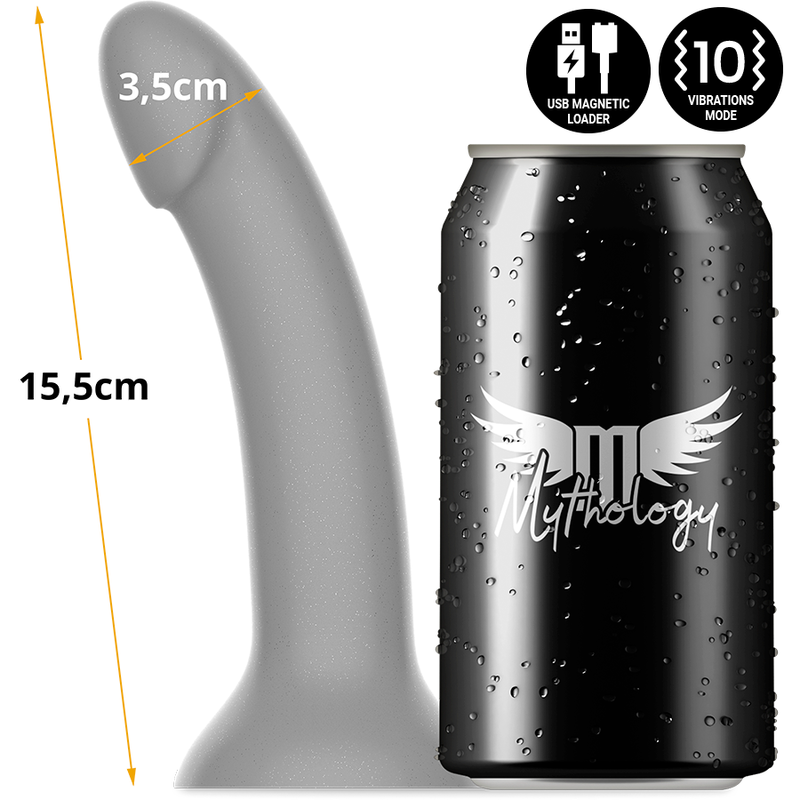 MYTHOLOGY - RUNE MAJESTIC DILDO S - VIBRADOR COMPATIBLE CON WATCHME WIRELESS TECHNOLOGY MYTHOLOGY FANTASY DILDO
