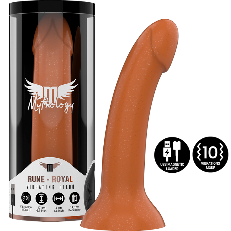 MYTHOLOGY - RUNE ROYAL DILDO M - VIBRADOR COMPATIBLE CON WATCHME WIRELESS TECHNOLOGY MYTHOLOGY FANTASY DILDO