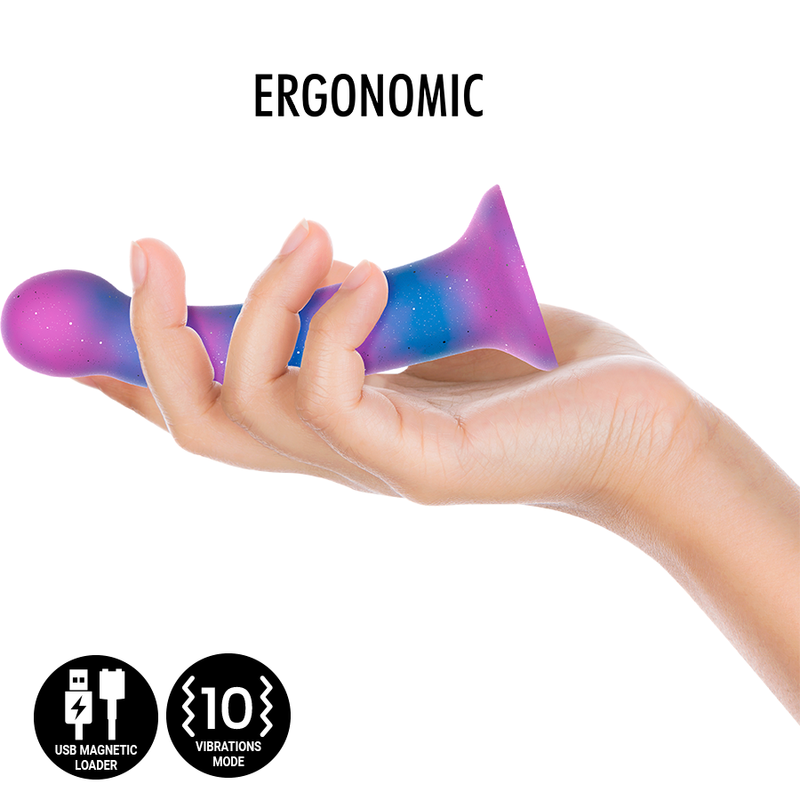 MYTHOLOGY - DION GALACTIC DILDO S - VIBRADOR COMPATIBLE CON WATCHME WIRELESS TECHNOLOGY MYTHOLOGY FANTASY DILDO