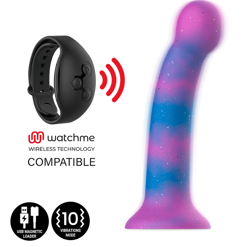 MYTHOLOGY - DION GALACTIC DILDO S - VIBRADOR COMPATIBLE CON WATCHME WIRELESS TECHNOLOGY MYTHOLOGY FANTASY DILDO