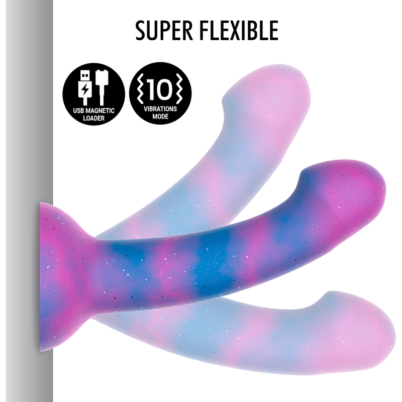 MYTHOLOGY - DION GALACTIC DILDO M - VIBRADOR COMPATIBLE CON WATCHME WIRELESS TECHNOLOGY MYTHOLOGY FANTASY DILDO