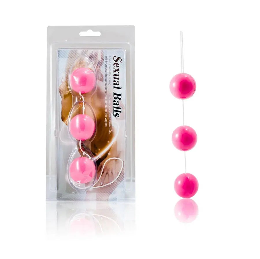 BAILE - TIRA BOLAS ANALES ROSAS ABS BAILE STIMULATING