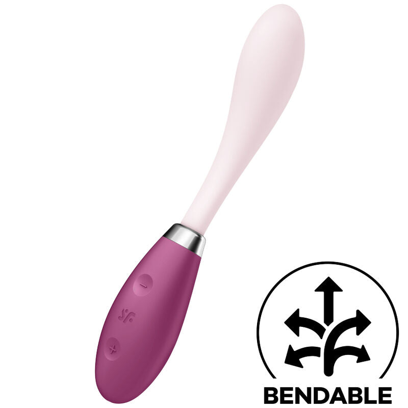 SATISFYER - G-SPOT FLEX 3 MULTI VIBRADOR GRIS SATISFYER VIBRATOR
