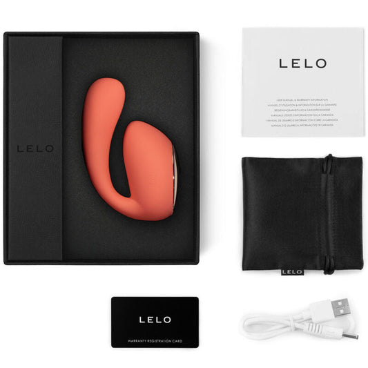 LELO - IDA WAVE MASAJEADOR PAREJAS CORAL LELO