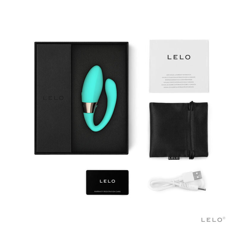 LELO - TIANI HARMONY MASAJEADOR PAREJAS VERDE AGUA LELO