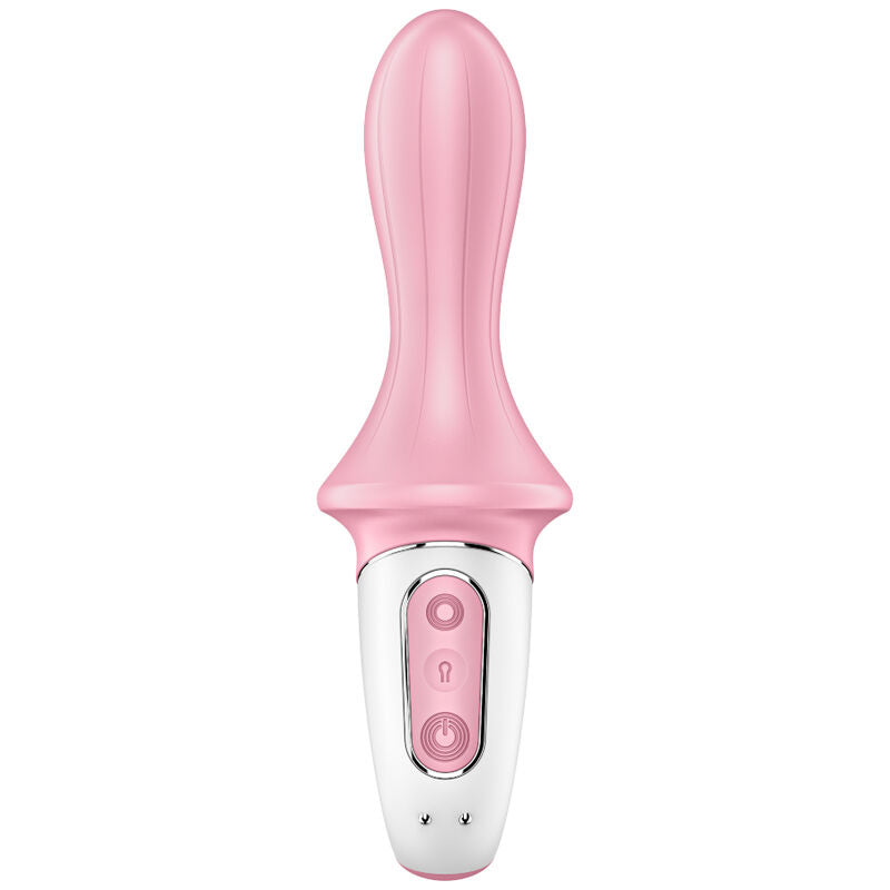 SATISFYER - AIR PUMP BOOTY 5+ VIBRADOR ANAL INFLABLE ROSA SATISFYER CONNECT