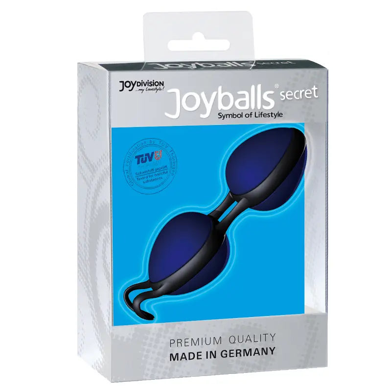 JOYDIVION JOYBALLS - SECRET BOLAS CHINAS NEGRAS Y AZUL JOYDIVISION JOYBALLS