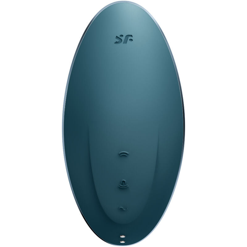 SATISFYER - VULVA LOVER 1 ESTIMULADOR Y VIBRADOR AZUL SATISFYER AIR PULSE