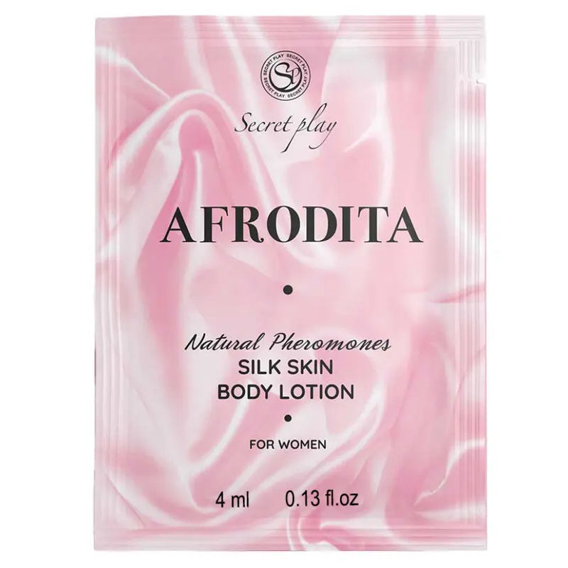 SECRETPLAY - MONODOSIS LOCION CORPORAL PIEL DE SEDA AFRODITA 4 ML SECRETPLAY COSMETIC