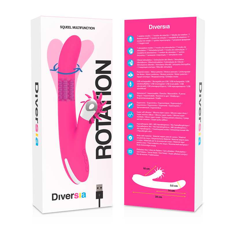 DIVERSIA - BUNNY ROTATION 24 CM DIVERSIA