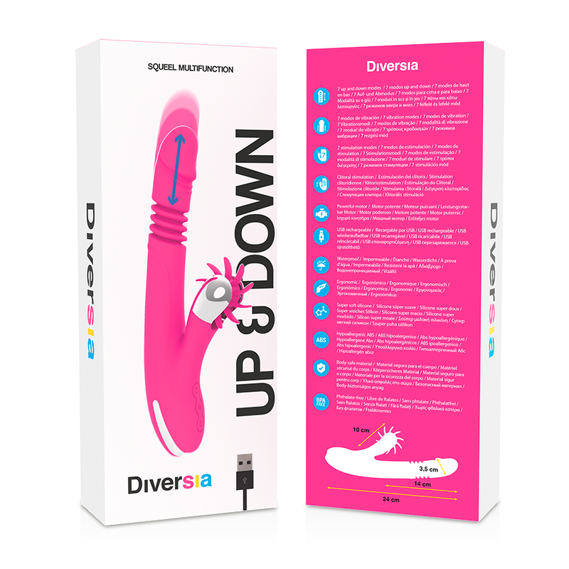 DIVERSIA - BUNNY UP & DOWN 24 CM DIVERSIA