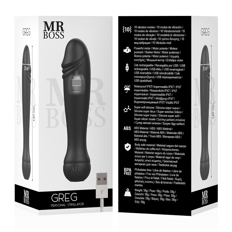 MR BOSS - GREG PERSONAL STIMULATOR MR. BOSS