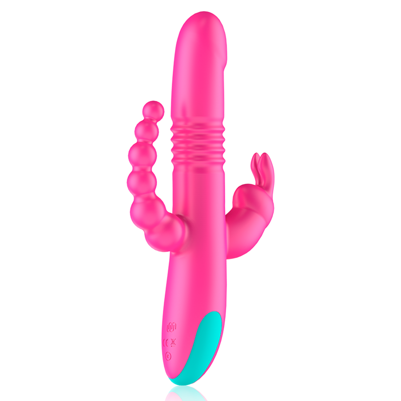 HAPPY LOKY - DONALD TRIPLE ESTIMULACIÓN: ANAL, PUNTO G & CLÍTORIS COMPATIBLE CON WATCHME WIRELESS TECHNOLOGY HAPPY LOKY