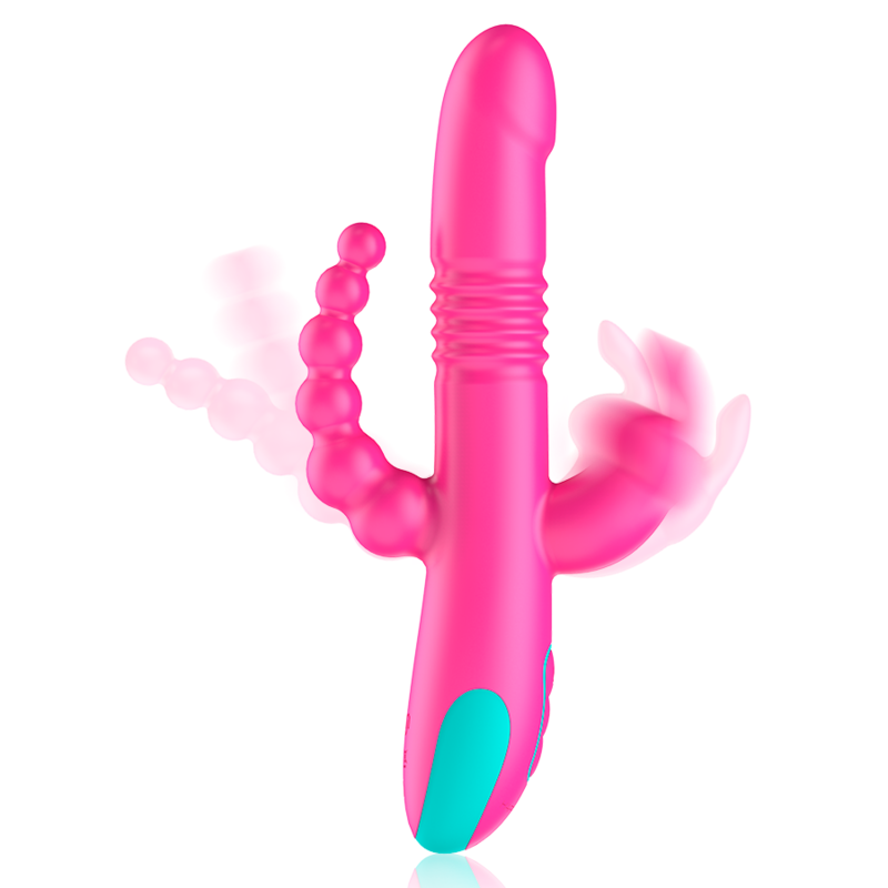 HAPPY LOKY - DONALD TRIPLE ESTIMULACIÓN: ANAL, PUNTO G & CLÍTORIS COMPATIBLE CON WATCHME WIRELESS TECHNOLOGY HAPPY LOKY