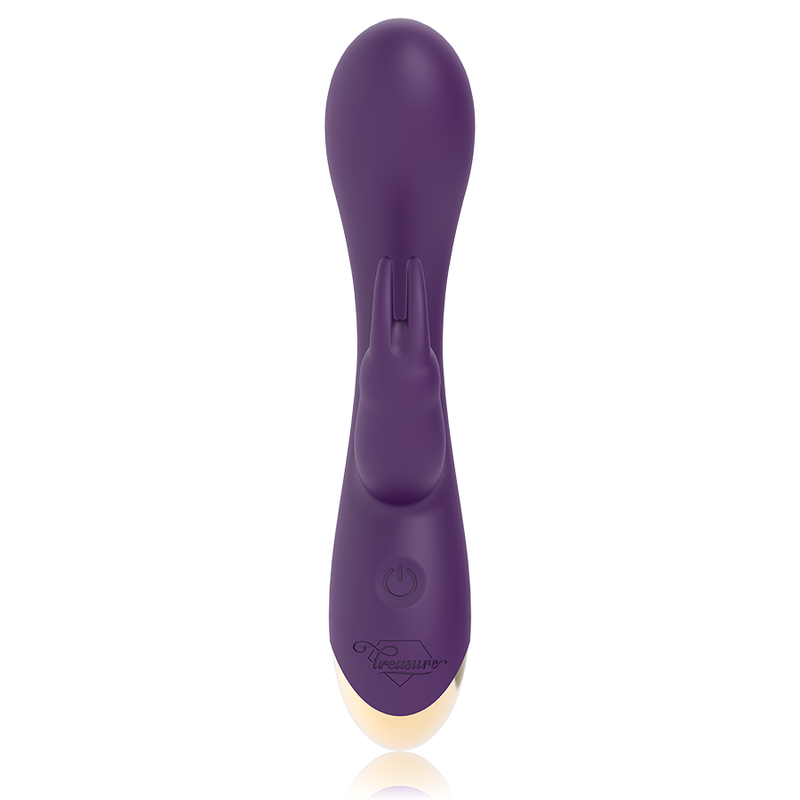TREASURE - LAURENCE RABBIT VIBRADOR COMPATIBLE CON LA TECNOLOGÍA WATCHME WIRELESS TREASURE