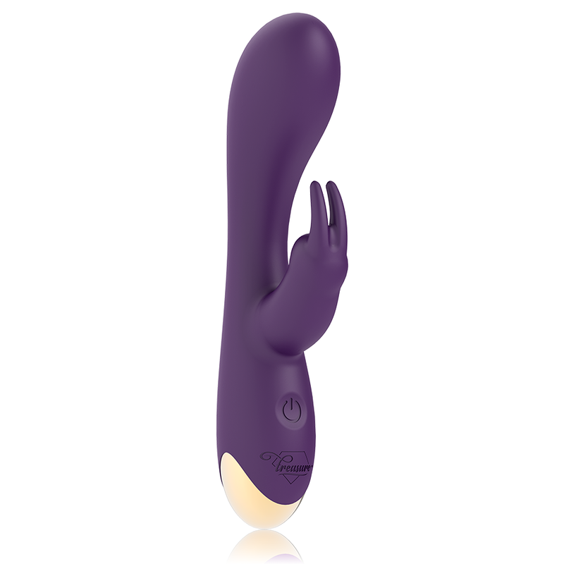 TREASURE - LAURENCE RABBIT VIBRADOR COMPATIBLE CON LA TECNOLOGÍA WATCHME WIRELESS TREASURE