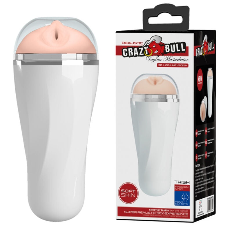 CRAZY BULL - TRISH MASTURBADOR 3D LIFE-LIKE VAGINA CRAZY BULL