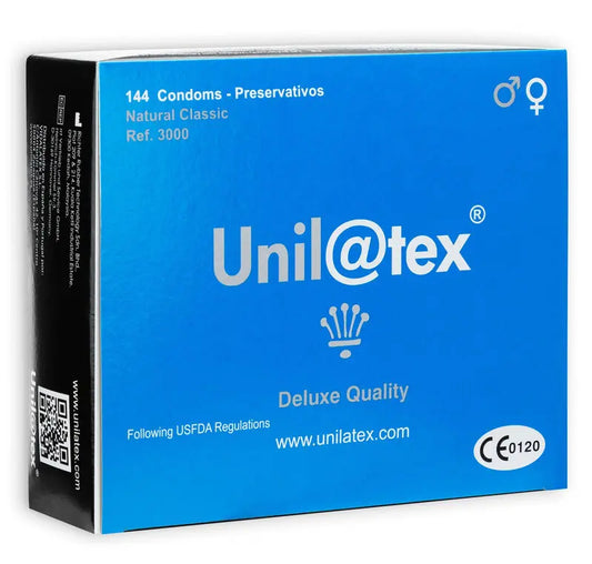 UNILATEX - PRESERVATIVOS  NATURALES 144 UDS UNILATEX