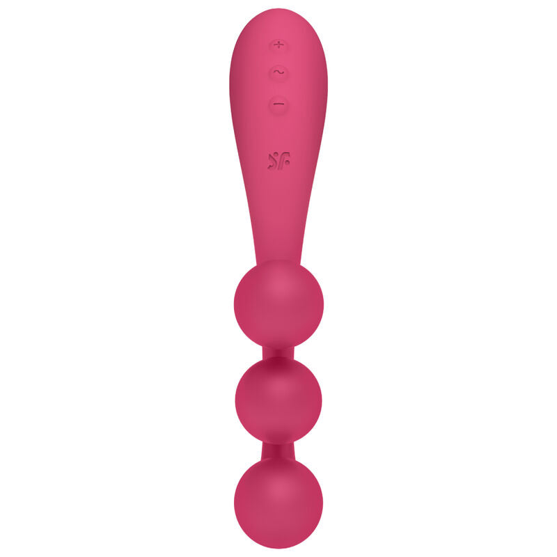 SATISFYER - TRI BALL 1 MULTI VIBRADOR ROJO SATISFYER VIBRATOR