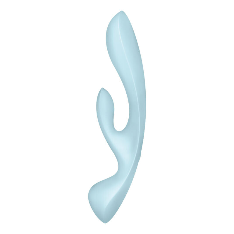 SATISFYER - TRIPLE OH VIBRADOR HÍBRIDO AZUL SATISFYER VIBRATOR