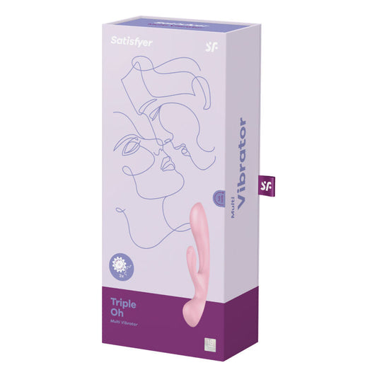 SATISFYER - TRIPLE OH VIBRADOR HÍBRIDO AZUL SATISFYER VIBRATOR