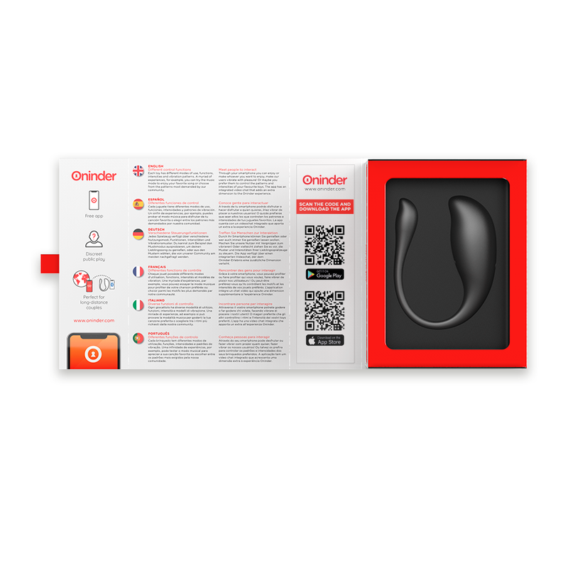 ONINDER - NAIROBI HUEVO VIBRADOR ROSA - APP GRATUITA ONINDER