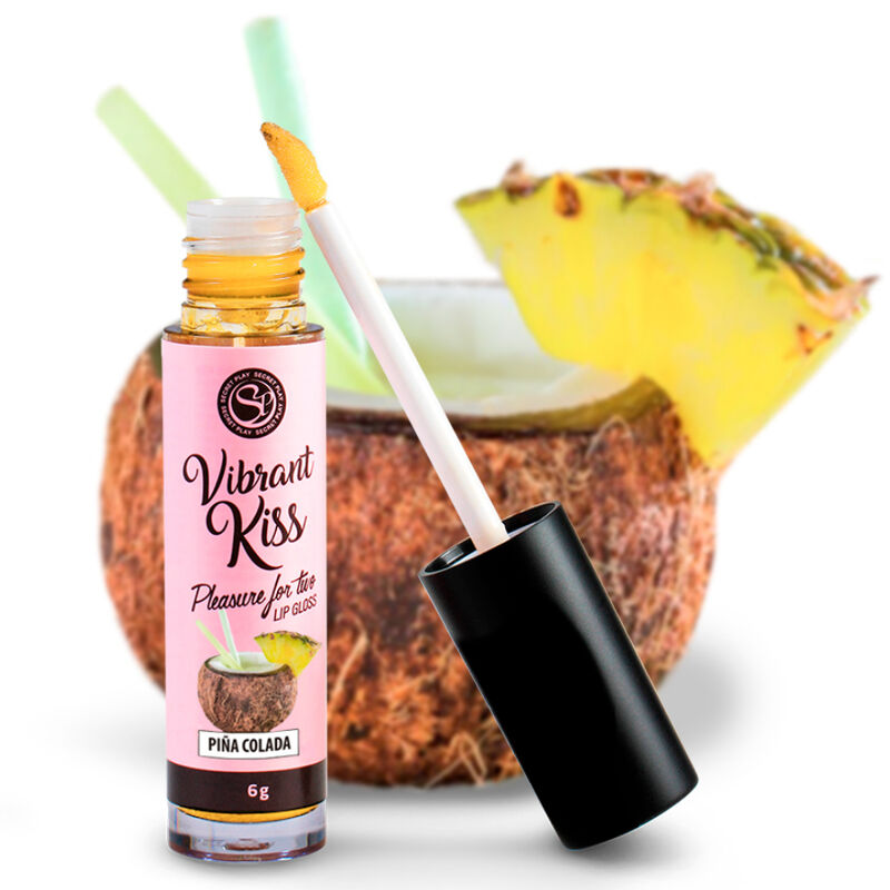 SECRETPLAY - LIP GLOSS VIBRANT KISS - PIÑA COLADA SECRETPLAY COSMETIC