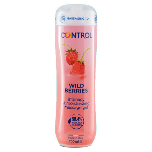 CONTROL - GEL DE MASAJE 3 EN 1 WILD BERRIES 200 ML CONTROL LUBES