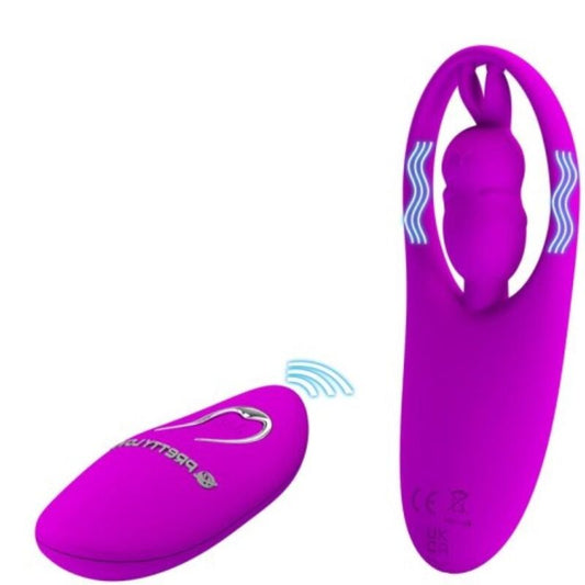PRETTY LOVE - WILD RABBIT ESTIMULADOR PARA BRAGUITA CON CONTROL REMOTO LILA PRETTY LOVE SMART