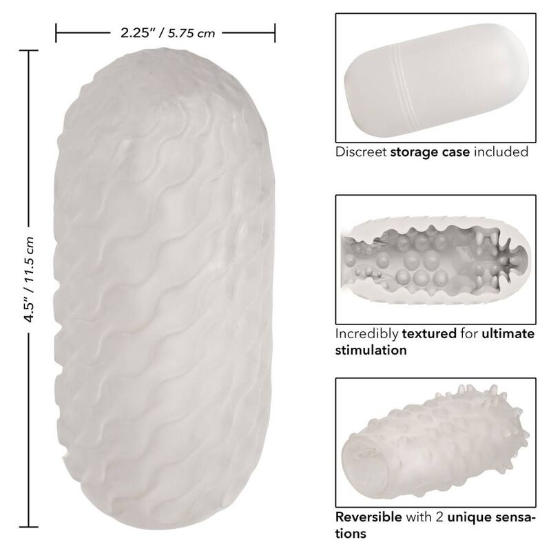 CALEXOTICS - REVERSIBLE NUBBY STROKER CALEXOTICS
