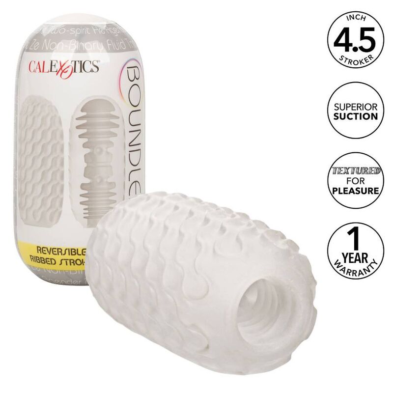 CALEXOTICS - REVERSIBLE RIBBED STROKER CALEXOTICS