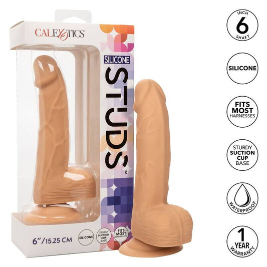 CALEXOTICS - SILICONE STUDS 15.24 CM SKIN CALEXOTICS