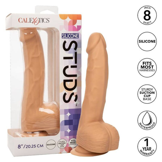 CALEXOTICS - SILICONE STUDS 20.32 CM SKIN CALEXOTICS