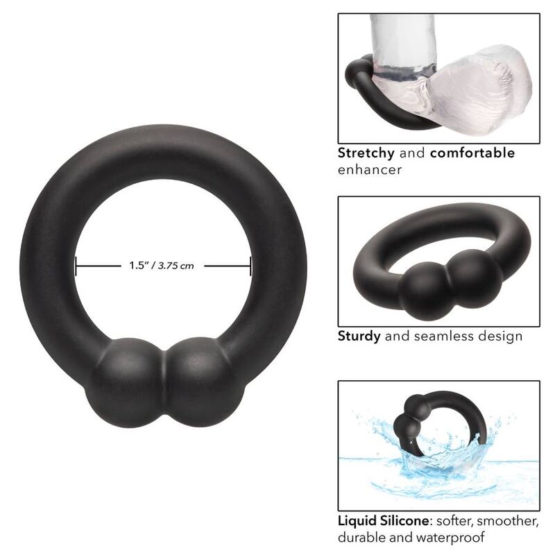 CALEXOTICS - ALPHA MUSCLE RING NEGRO CALEXOTICS