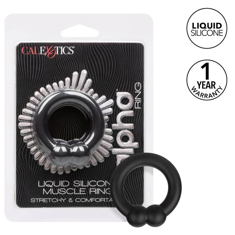 CALEXOTICS - ALPHA MUSCLE RING NEGRO CALEXOTICS