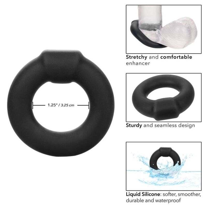 CALEXOTICS - ALPHA OPTIMUM RING NEGRO CALEXOTICS