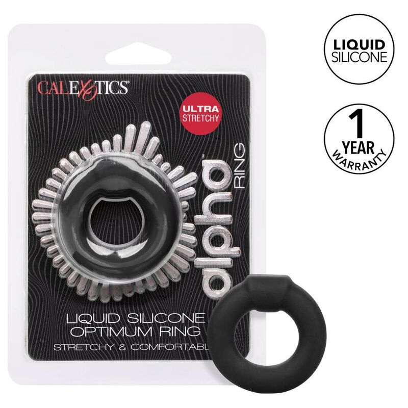 CALEXOTICS - ALPHA OPTIMUM RING NEGRO CALEXOTICS