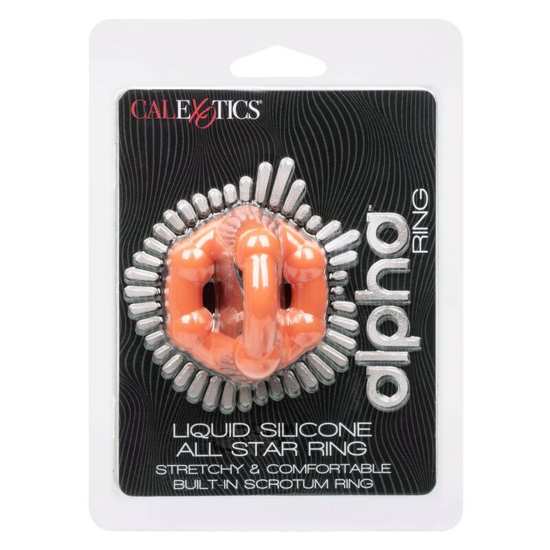 CALEXOTICS - ALPHA ALL STAR RING NARANJA CALEXOTICS