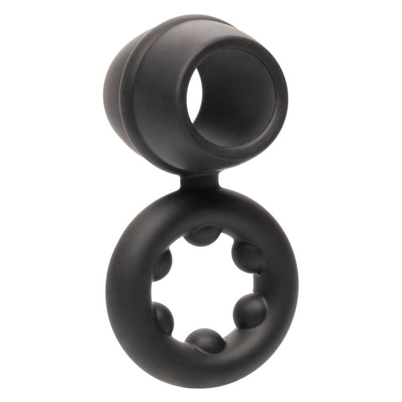CALEXOTICS - ALPHA DUAL MAGNUM RING NEGRO CALEXOTICS