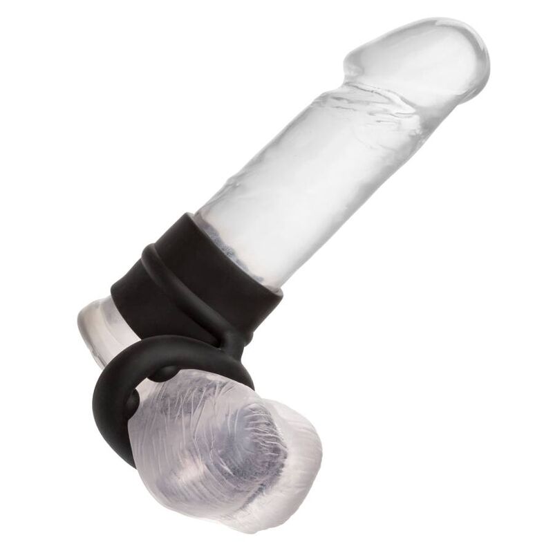 CALEXOTICS - ALPHA DUAL MAGNUM RING NEGRO CALEXOTICS