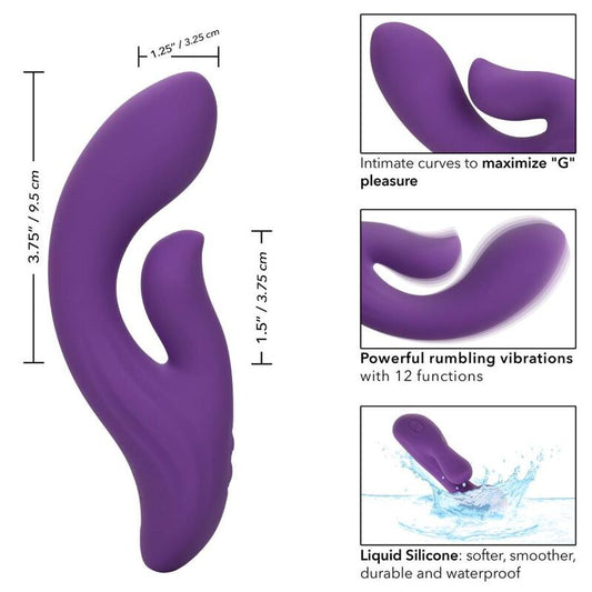CALEXOTICS - STELLA DUAL PLEASER VIOLETA CALEXOTICS