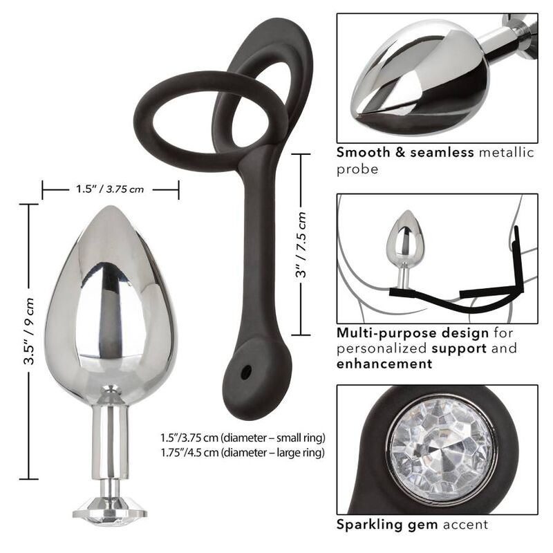 CALEXOTICS - STAR FUCKER XL TEARDROP PLUG CALEXOTICS