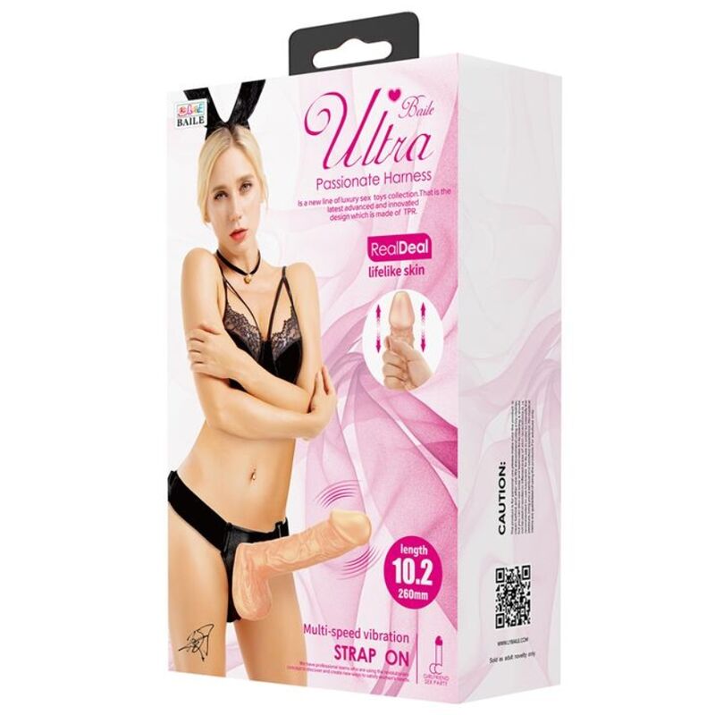 BAILE - ULTRA PASSIONATE HARNESS 26 CM NATURAL BAILE HARNESS COLLECTION