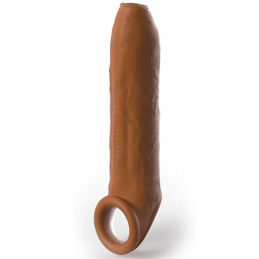 PIPEDREAMS - SLEEVE UNCUT 17,78 CM W STRAP CARAMEL PIPEDREAMS