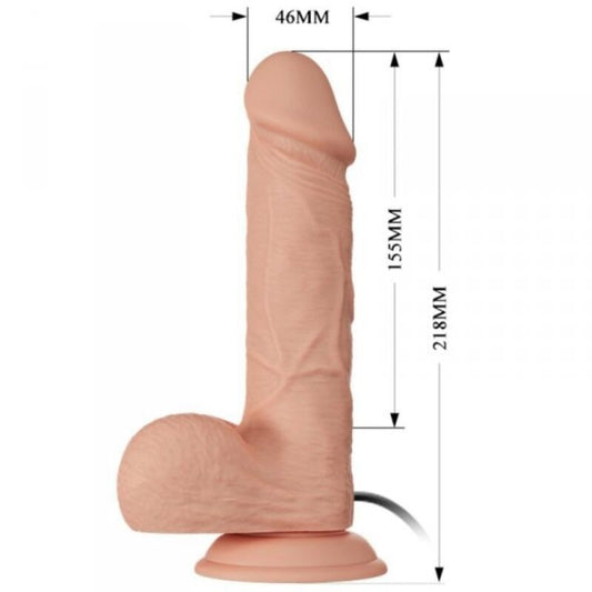 BAILE - BEAUTIFUL ENCOUNTER BAHAMUT VIBRACIÓN 21.8 CM NATURAL BAILE DILDOS